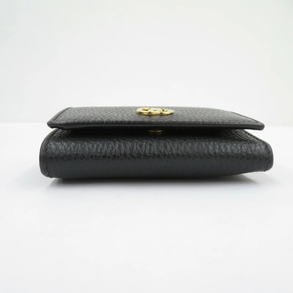 GUCCI GG Marmont Tri fold Wallet Black - Picture 5 of 11